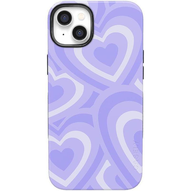 Love Song | Lavender Heart Case iPhone Case get.casely Bold + MagSafe® iPhone 14 Plus