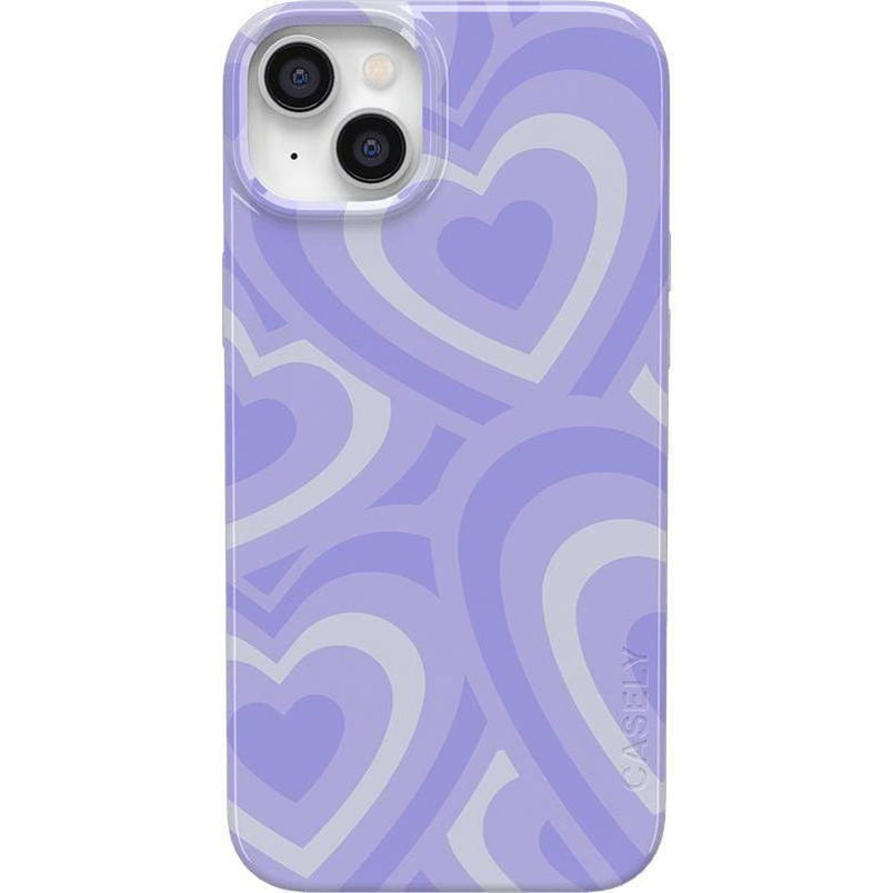 Love Song | Lavender Heart Case iPhone Case get.casely Classic + MagSafe® iPhone 14 Plus