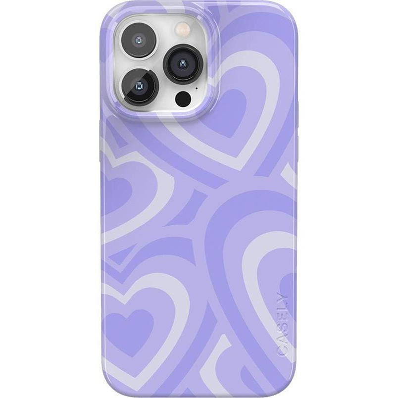 Love Song | Lavender Heart Case iPhone Case get.casely Classic + MagSafe® iPhone 14 Pro Max