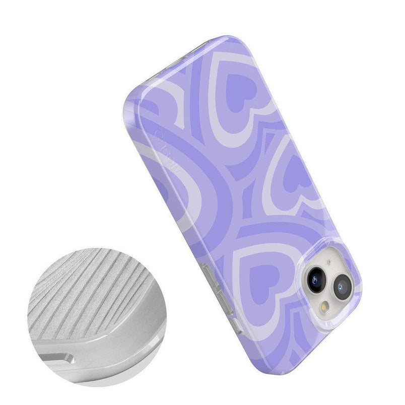 Love Song | Lavender Heart Case iPhone Case get.casely 
