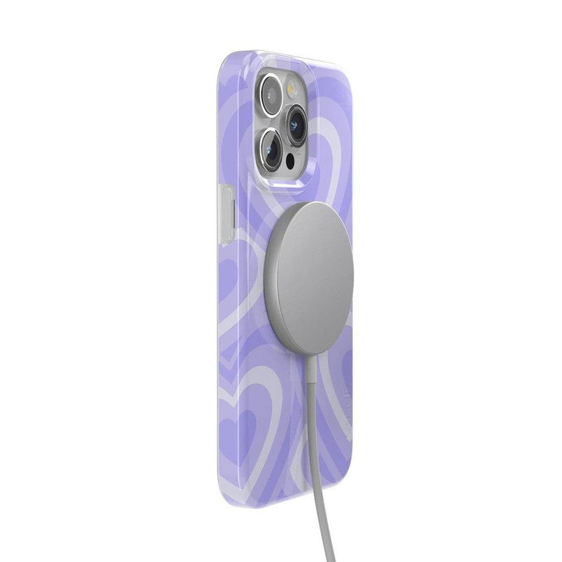 Love Song | Lavender Heart Case iPhone Case get.casely 