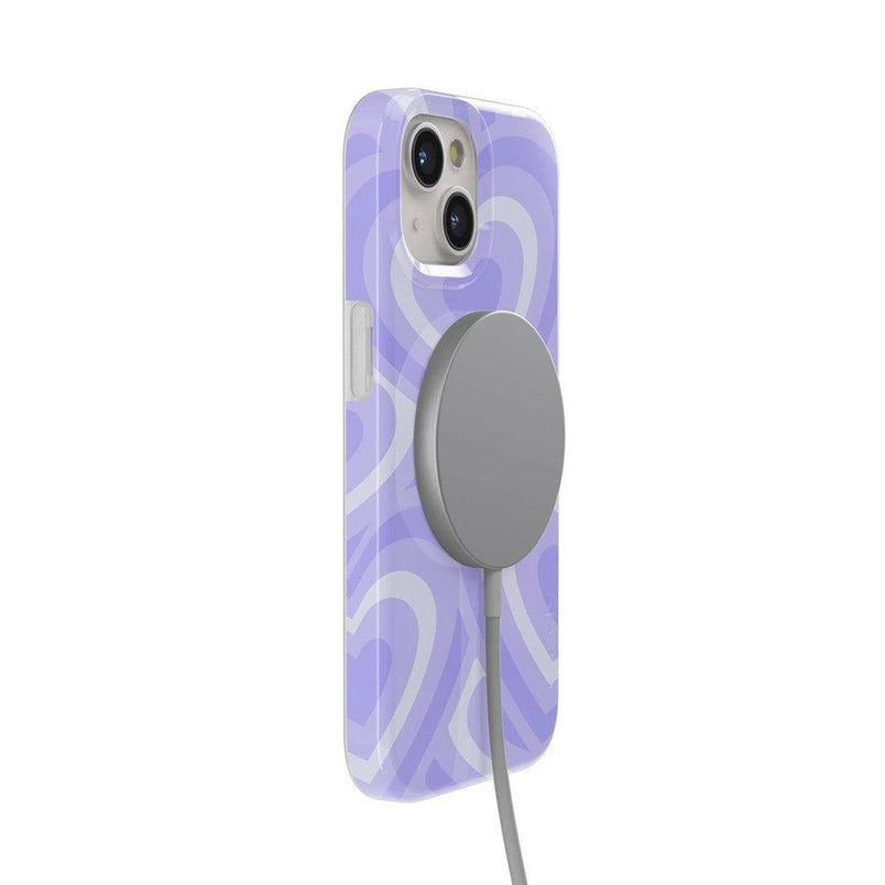 Love Song | Lavender Heart Case iPhone Case get.casely 