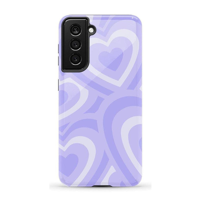Love Song | Lavender Heart Samsung Case Samsung Case Casetry Galaxy S21