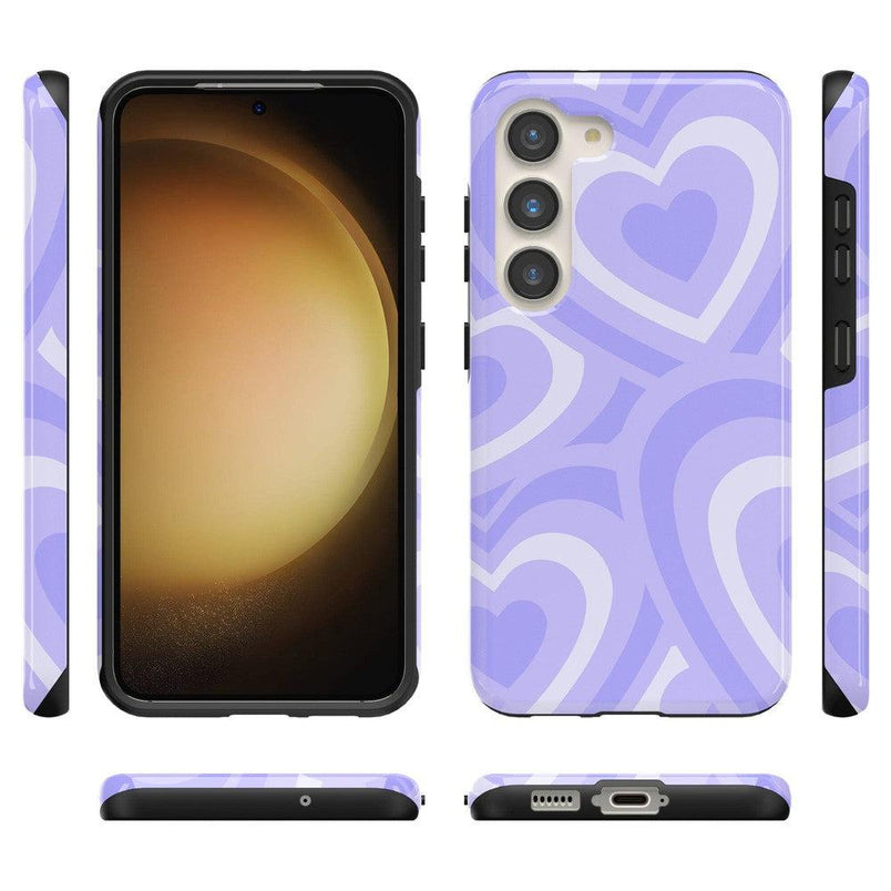 Love Song | Lavender Heart Samsung Case Samsung Case Casetry