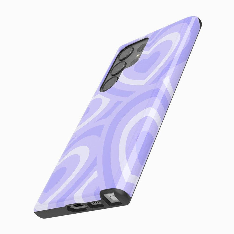 Love Song | Lavender Heart Samsung Case Samsung Case Casetry
