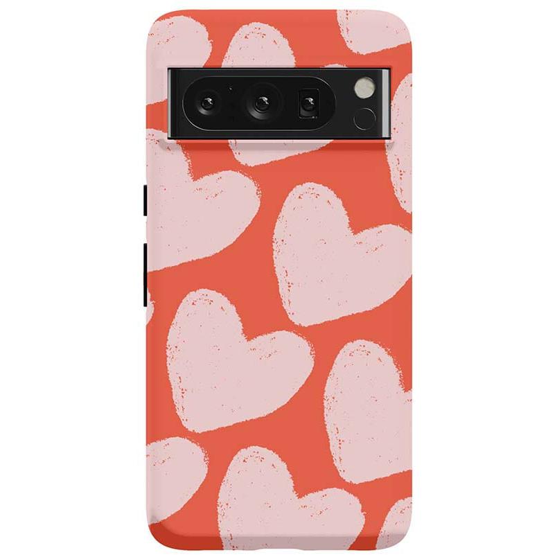 Love You More | Heart Doodle Case Phone Case Casetry Essential Google Pixel 8 Pro