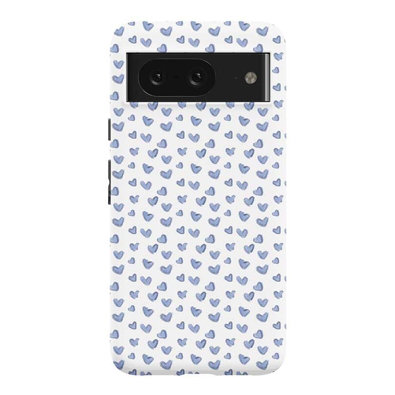 Lovebug | Blue Hearts Case Phone Case Casetry Essential Google Pixel 8