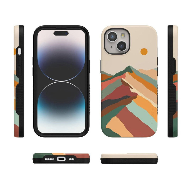 Magic Mountain | Colorblock Case iPhone Case get.casely 