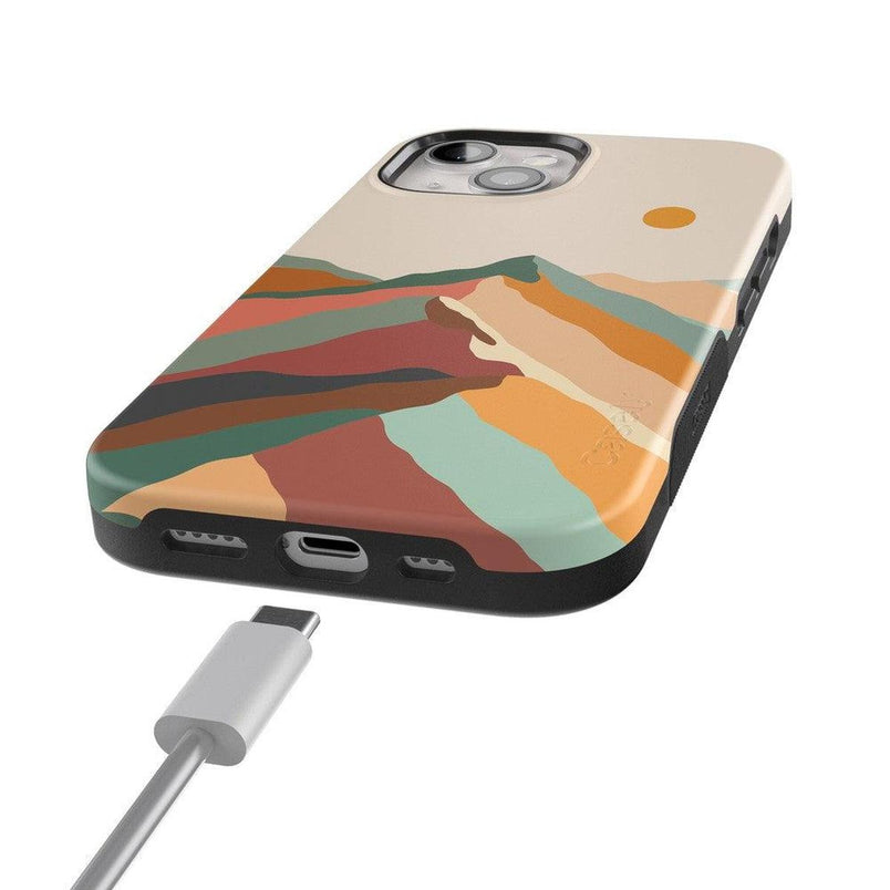 Magic Mountain | Colorblock Case iPhone Case get.casely 