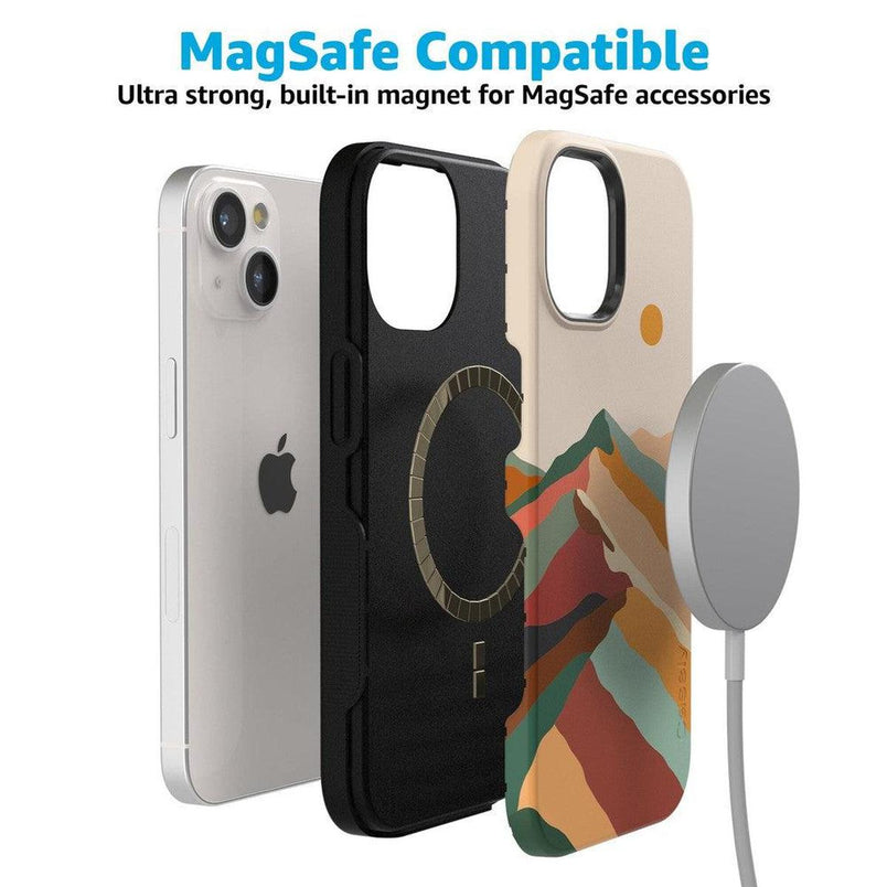 Magic Mountain | Colorblock Case iPhone Case get.casely 