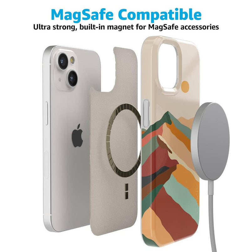 Magic Mountain | Colorblock Case iPhone Case get.casely 