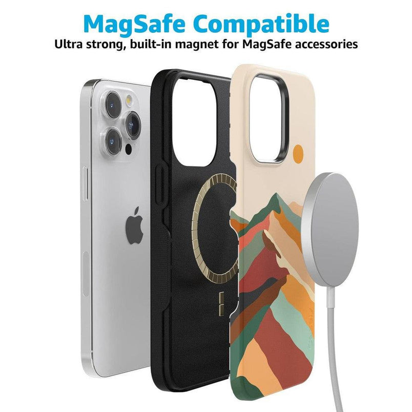 Magic Mountain | Colorblock Case iPhone Case get.casely 
