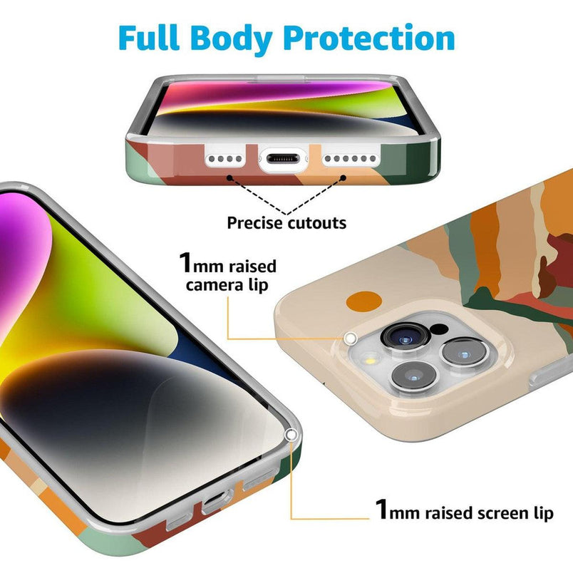 Magic Mountain | Colorblock Case iPhone Case get.casely 