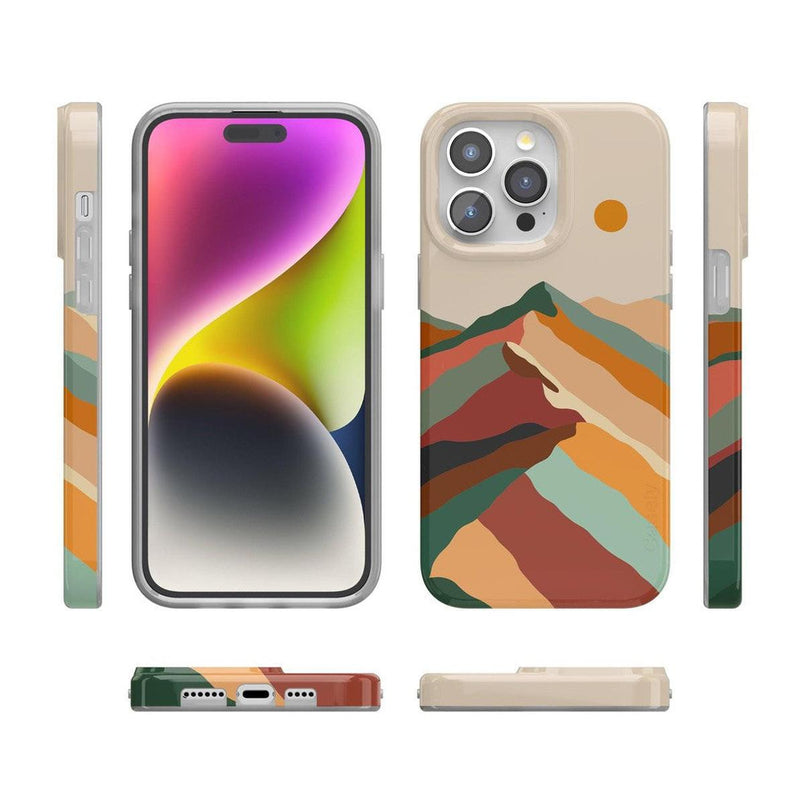 Magic Mountain | Colorblock Case iPhone Case get.casely 