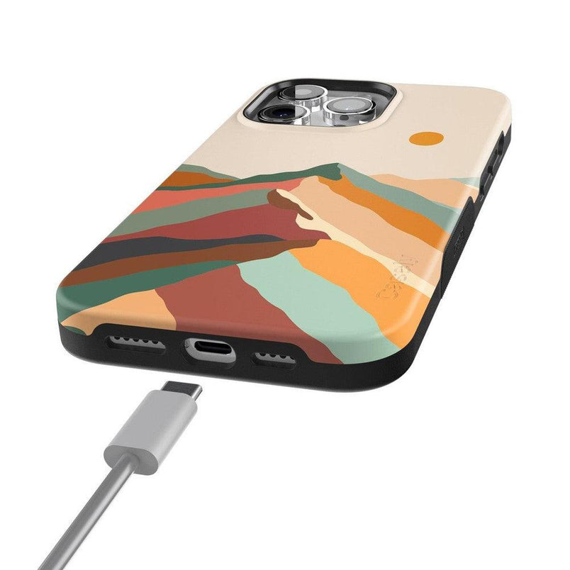 Magic Mountain | Colorblock Case iPhone Case get.casely 