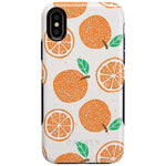 Main Squeeze | Orange Stamped Case iPhone Case get.casely Bold iPhone XS Max 