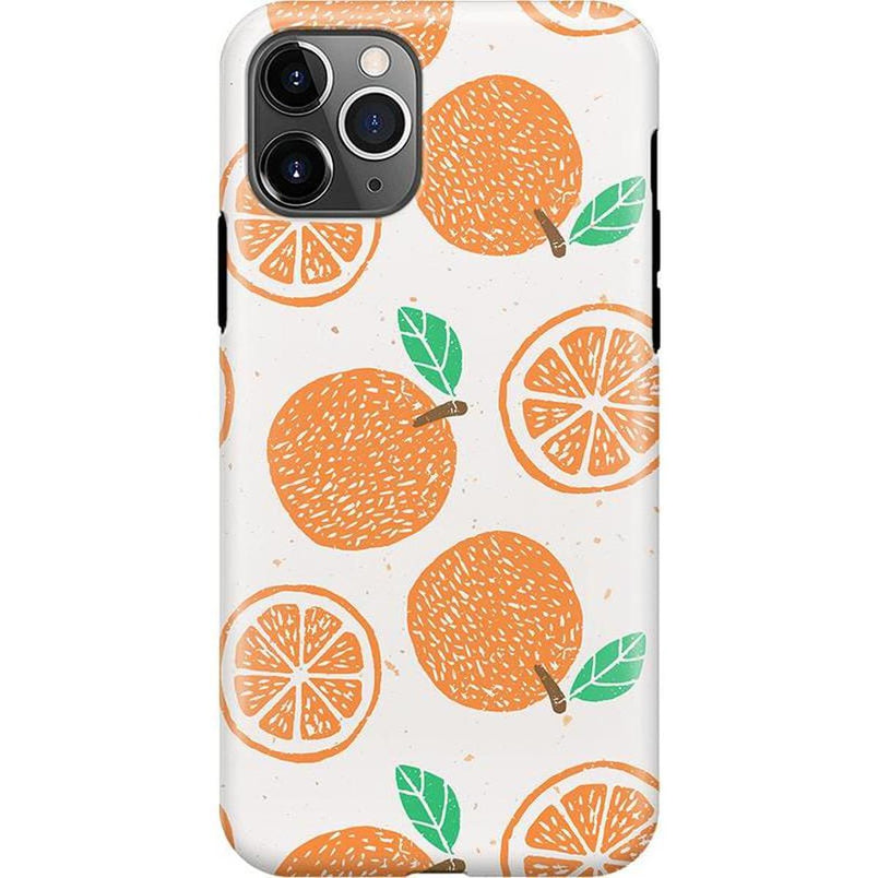 Main Squeeze | Orange Stamped Case iPhone Case get.casely Classic iPhone 11 Pro Max