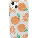 Main Squeeze | Orange Stamped Case iPhone Case get.casely Classic iPhone 13 Mini