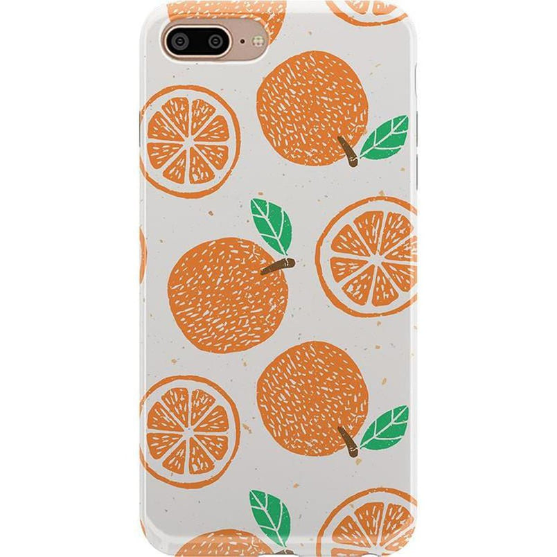 Main Squeeze | Orange Stamped Case iPhone Case get.casely Classic iPhone 6/7/8 Plus