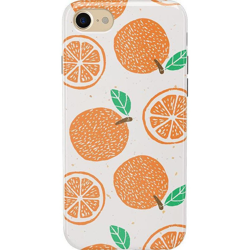 Main Squeeze | Orange Stamped Case iPhone Case get.casely Classic iPhone SE (2020 & 2022)