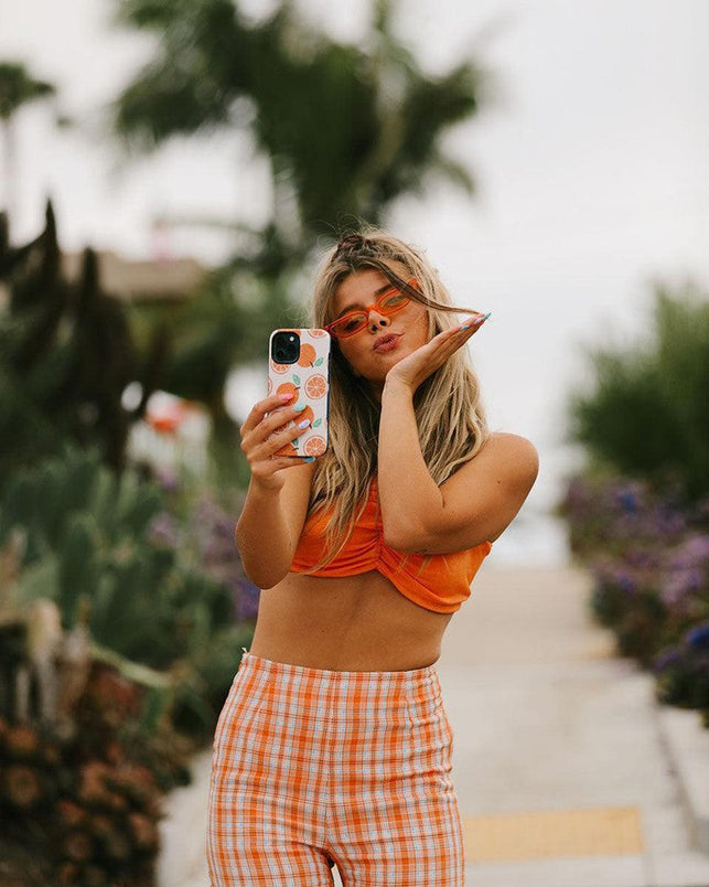 Main Squeeze | Orange Stamped Case iPhone Case get.casely 