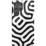 Maze | High Contrast Design Case Phone Case Casetry Essential Galaxy S22 Ultra