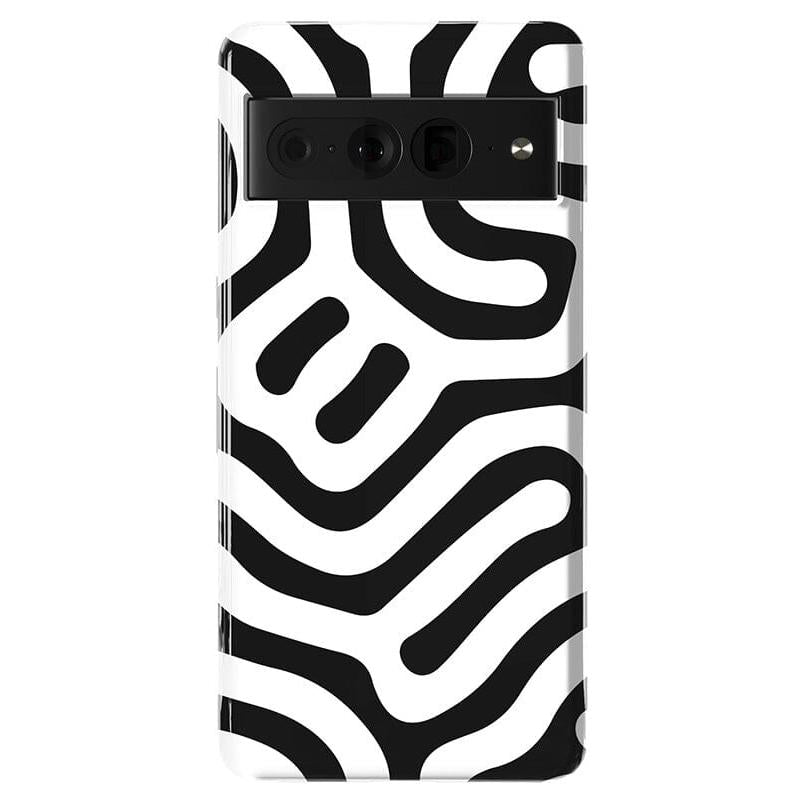 Maze | High Contrast Design Case Phone Case Casetry Essential Google Pixel 7 Pro