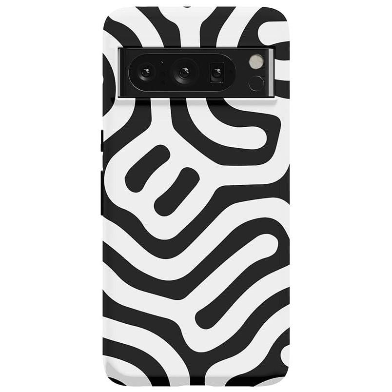 Maze | High Contrast Design Case Phone Case Casetry Essential Google Pixel 8 Pro