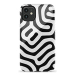 Maze | High Contrast Design Case Phone Case Casetry Essential iPhone 11
