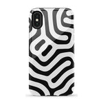 Maze | High Contrast Design Case Phone Case Casetry Essential iPhone X / XS 