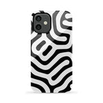 Maze | High Contrast Design Case Phone Case Casetry Essential iPhone 12 Mini