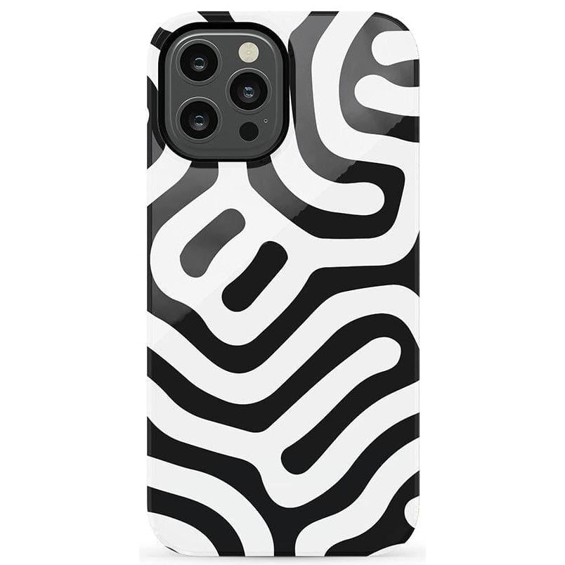 Maze | High Contrast Design Case Phone Case Casetry Essential iPhone 12 Pro Max