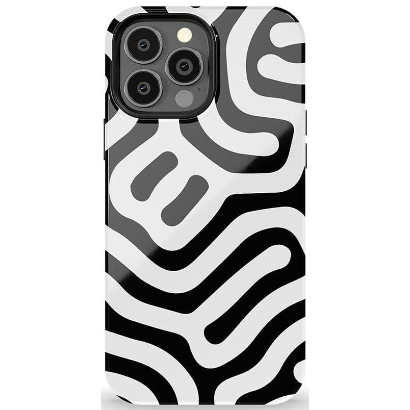 Maze | High Contrast Design Case Phone Case Casetry Essential + MagSafe® iPhone 13 Pro Max