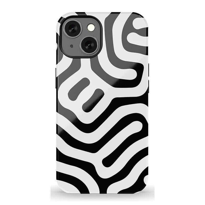 Maze | High Contrast Design Case Phone Case Casetry Essential + MagSafe® iPhone 13