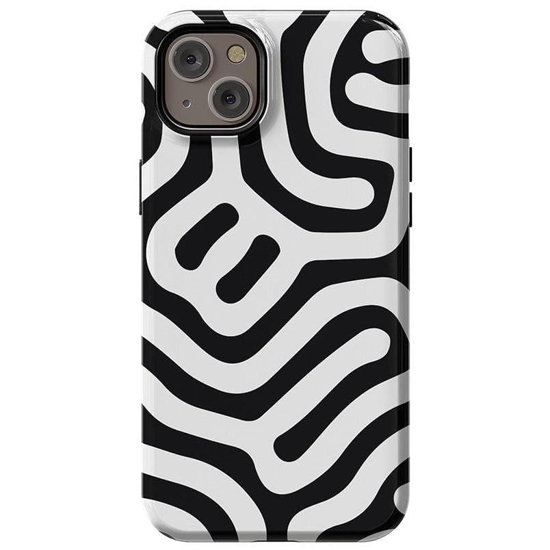 Maze | High Contrast Design Case Phone Case Casetry Essential + MagSafe® iPhone 14 Plus