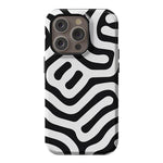 Maze | High Contrast Design Case Phone Case Casetry Essential + MagSafe® iPhone 14 Pro