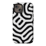 Maze | High Contrast Design Case Phone Case Casetry Essential + MagSafe® iPhone 14