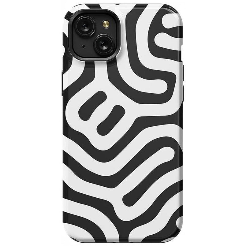 Maze | High Contrast Design Case Phone Case Casetry Essential + MagSafe® iPhone 15 Plus
