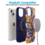 Midnight Color Splash | Abstract Retro Case iPhone Case get.casely