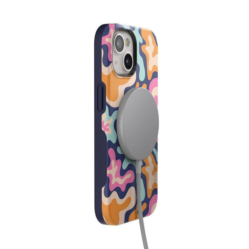 Midnight Color Splash | Abstract Retro Case iPhone Case get.casely