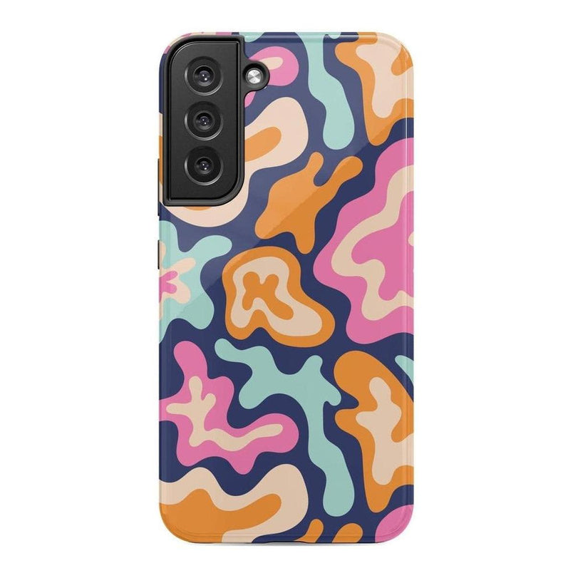 Midnight Color Splash | Abstract Retro Samsung Case Samsung Case Casetry Galaxy S22 Plus