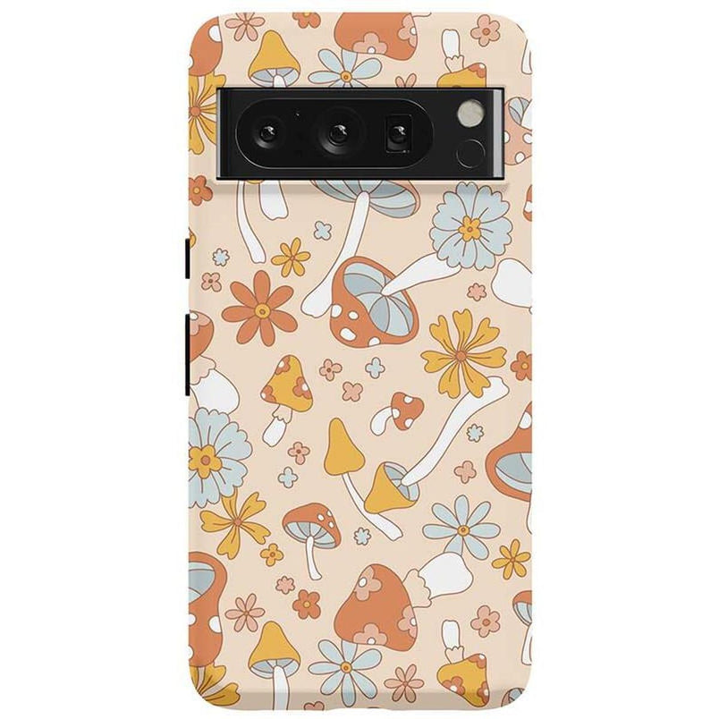 Mushroom Magic | Retro Floral Google Pixel Case Google Pixel Case Casetry Essential Google Pixel 8 Pro 
