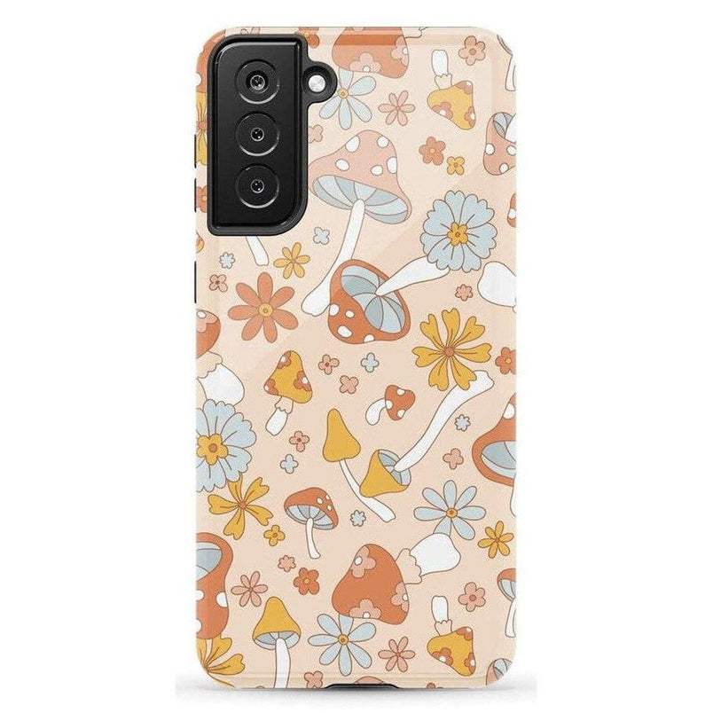 Mushroom Magic | Retro Floral Samsung Case Samsung Case Casetry Galaxy S21 Plus