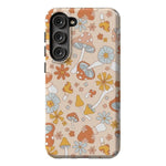 Mushroom Magic | Retro Floral Samsung Case Samsung Case Casetry Galaxy S23 Ultra