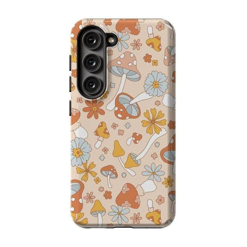 Mushroom Magic | Retro Floral Samsung Case Samsung Case Casetry Galaxy S22 Ultra