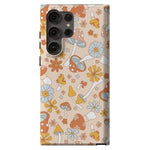 Mushroom Magic | Retro Floral Samsung Case Samsung Case Casetry Galaxy S22