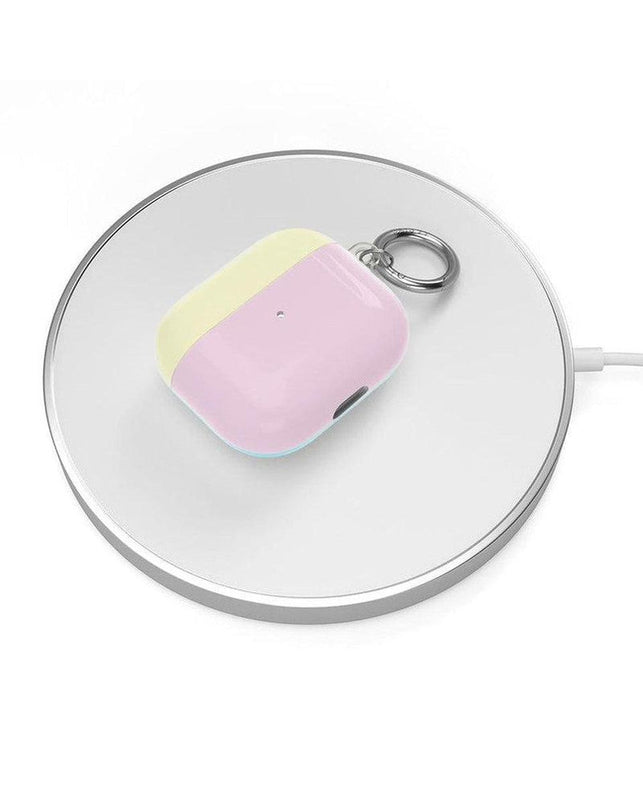Neon Blue, Pink & Yellow | Colorblock AirPods Case AirPods Case get.casely 