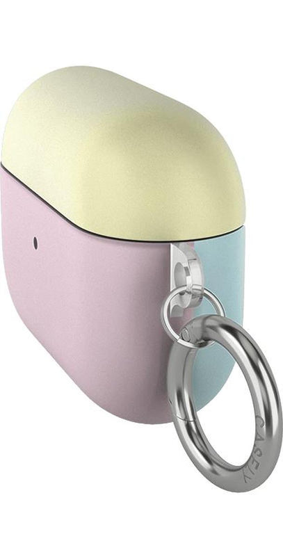 Neon Blue, Pink & Yellow | Colorblock AirPods Case AirPods Case get.casely 