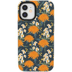 Off Tropic Floral | Exotic Orange Flower Case iPhone Case get.casely Bold iPhone 12 