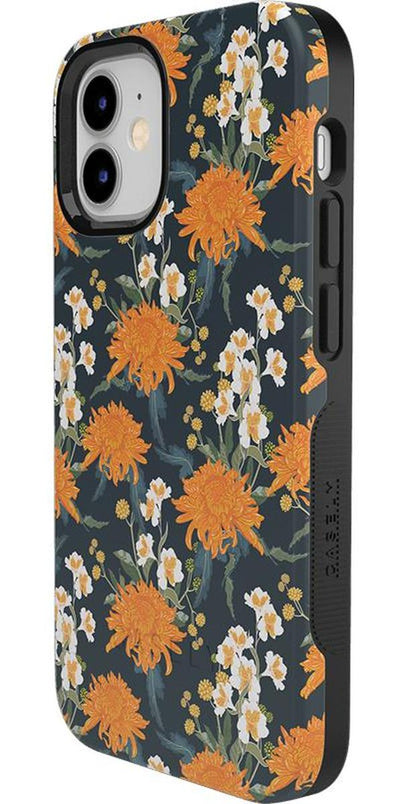 Off Tropic Floral | Exotic Orange Flower Case iPhone Case get.casely 